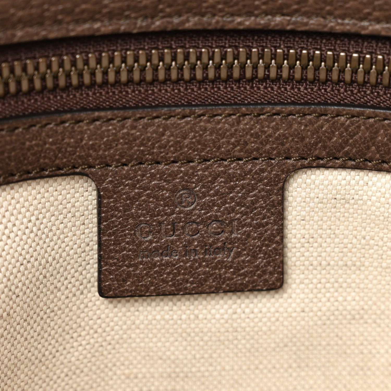 Gucci GG Supreme Monogram Web Medium Ophidia Shoulder Bag Beige New Acero 5 of 7