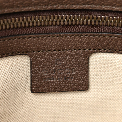 Gucci GG Supreme Monogram Web Medium Ophidia Shoulder Bag Beige New Acero 5 of 7