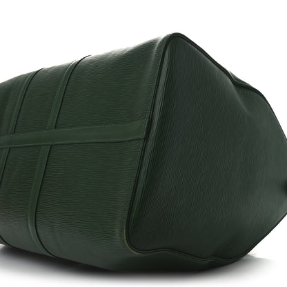 Louis Vuitton Epi Keepall 55 Borneo 9 of 10