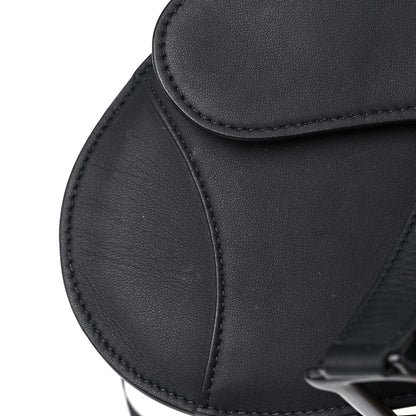 Christian Dior Ultra Matte Calfskin Saddle Belt Bag Black 11 of 12