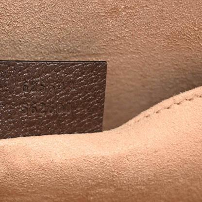 Gucci GG Supreme Monogram Web Ophidia Pouch Brown 7 of 7