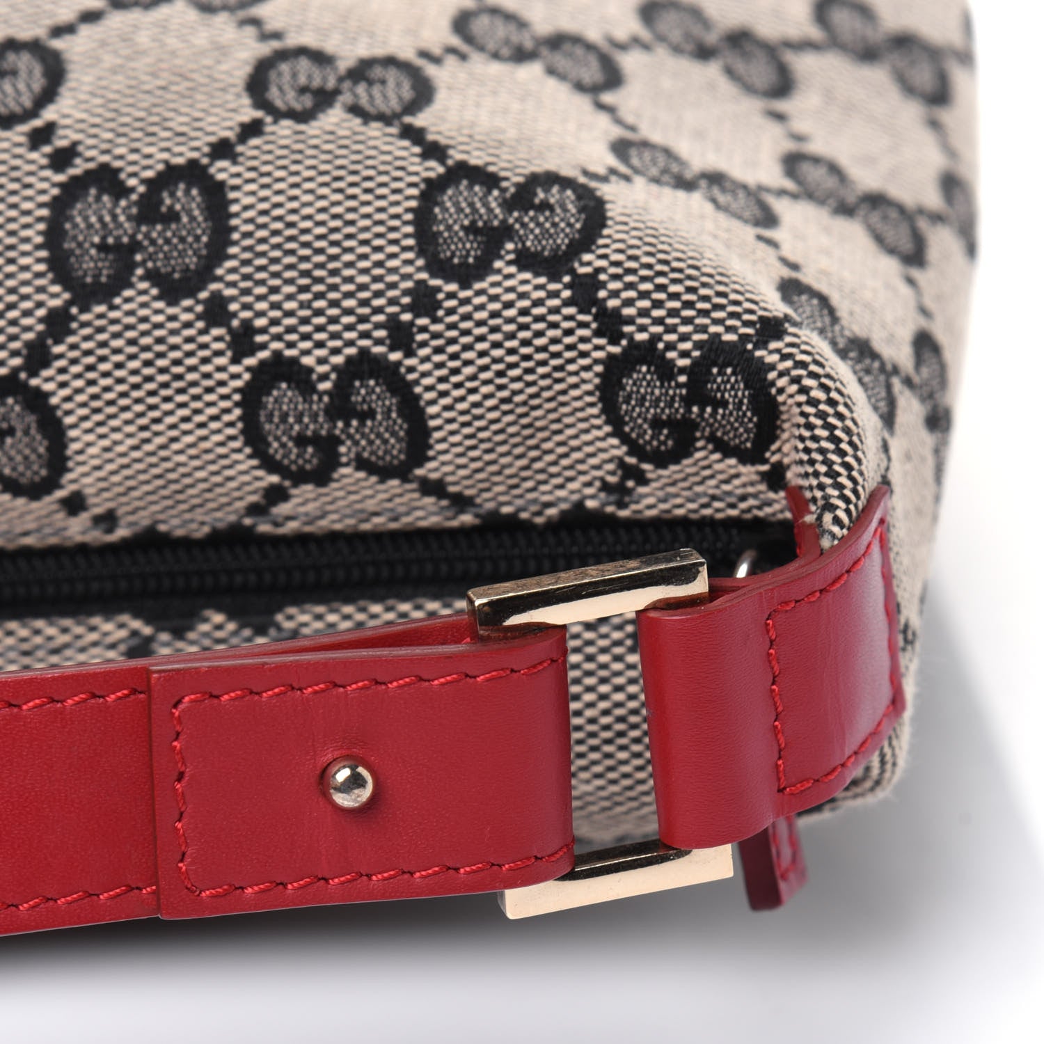 Gucci Monogram GG Pochette Shoulder Bag Navy 11 of 12