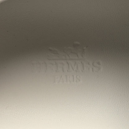 Hermes Calfskin Womens Deep Sneakers 39 White 9 of 9