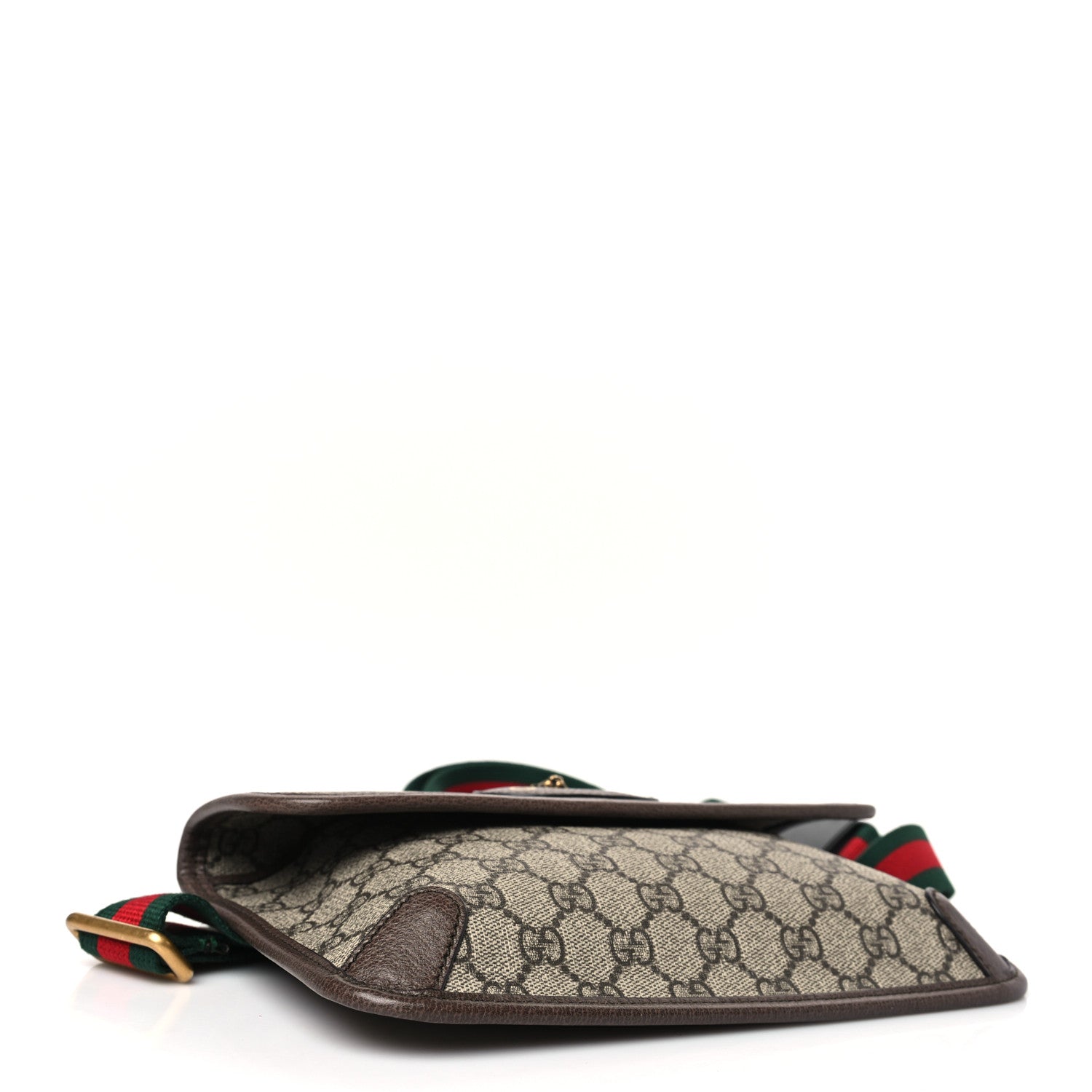 Gucci GG Supreme Monogram Neo Vintage Web Belt Bag Brown 4 of 9