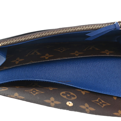 Louis Vuitton Monogram Emilie Wallet Blue 5 of 13