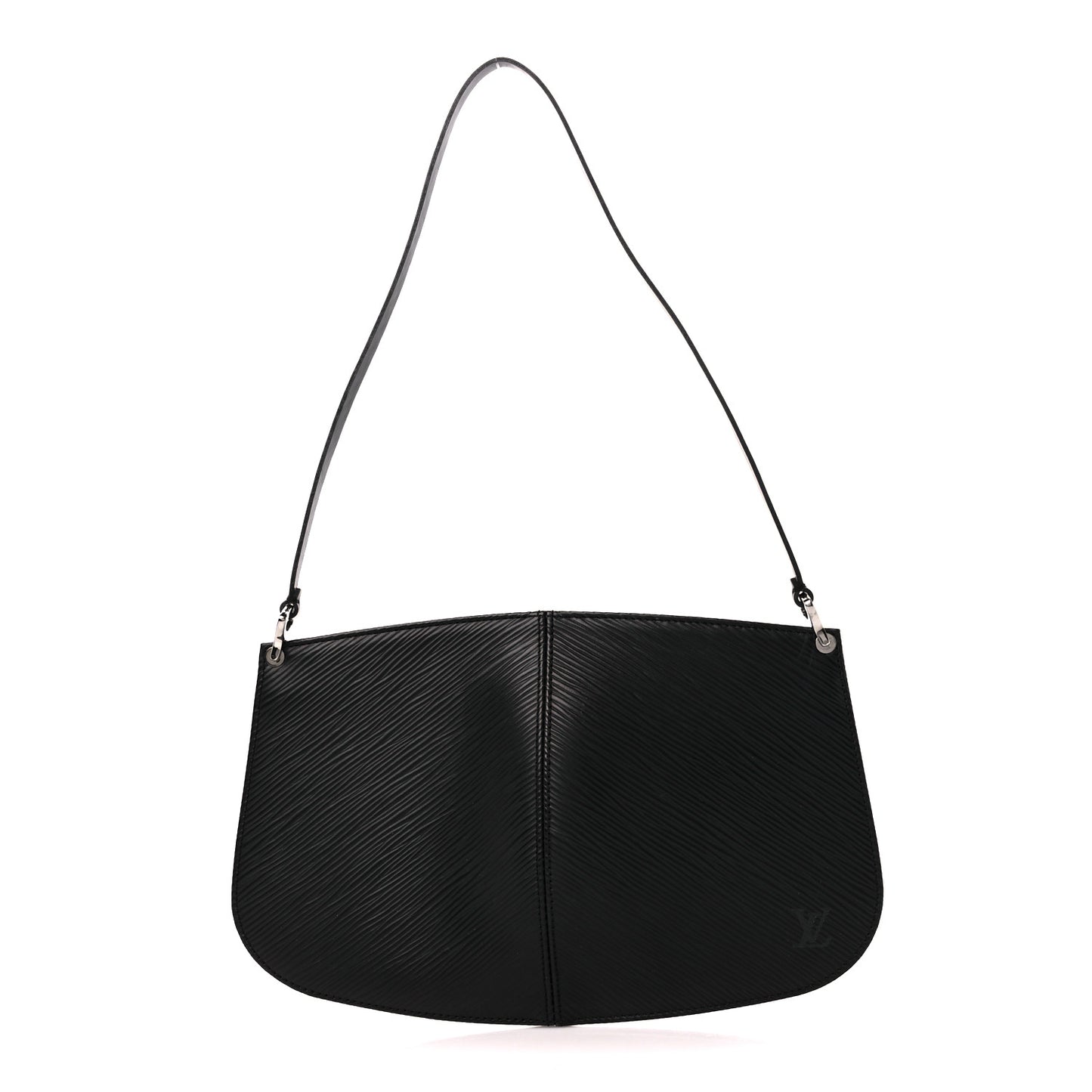 Epi Demi Lune Pochette Black