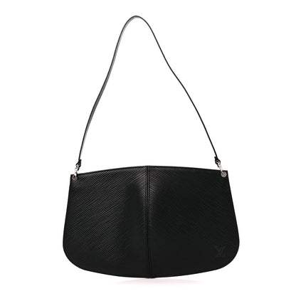 Louis Vuitton Epi Demi Lune Pochette Black 1 of 11