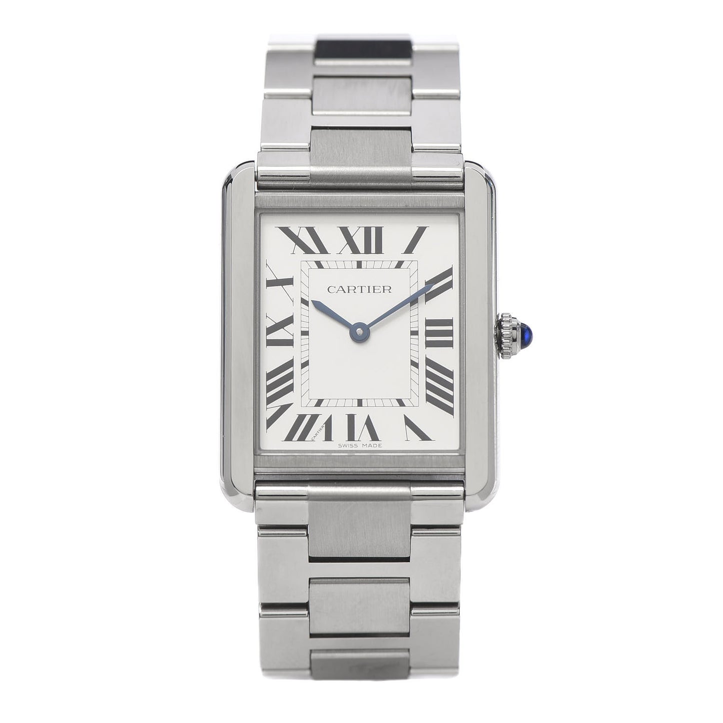Stainless Steel 27mm Tank Solo Quartz Watch