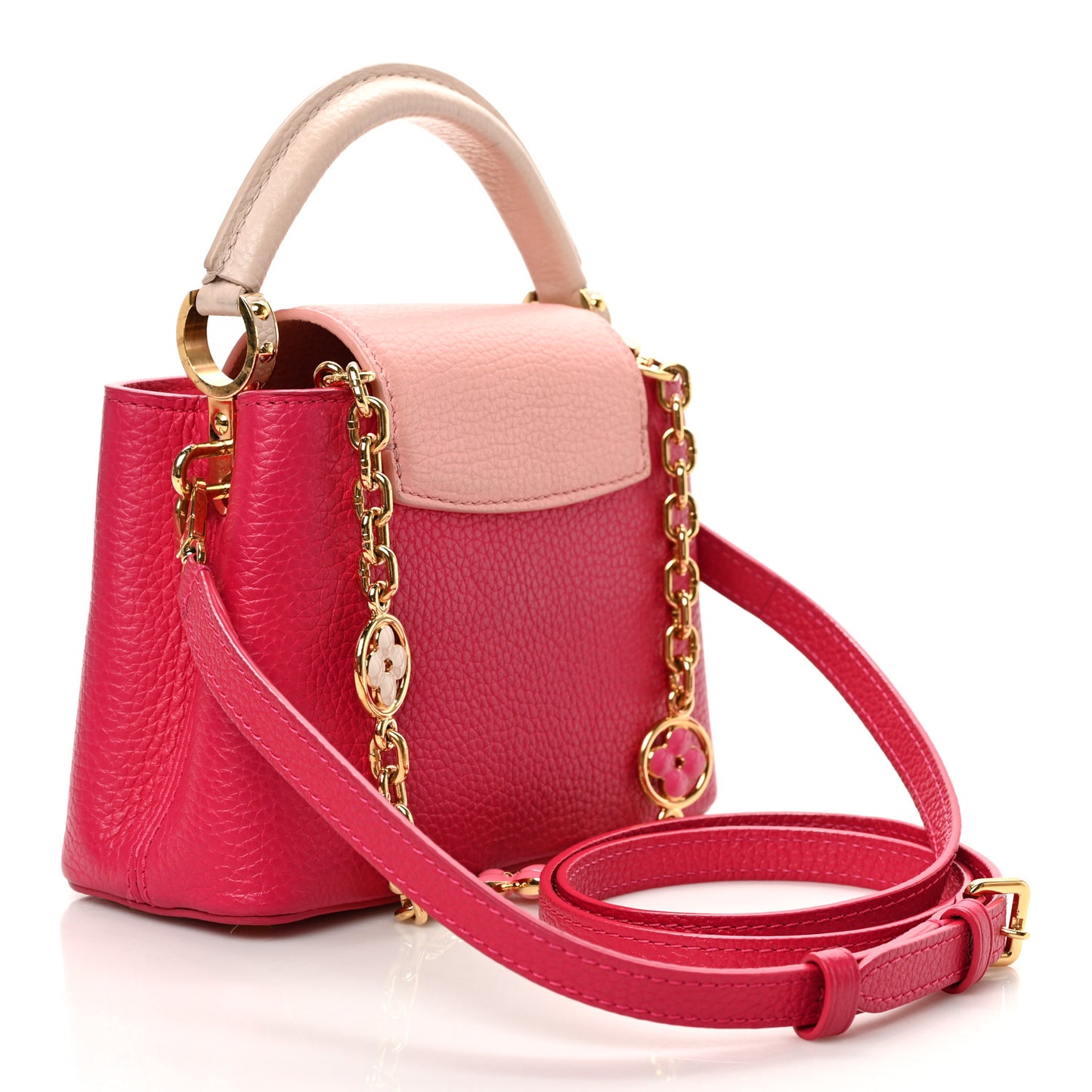 Taurillon Flower Chain Capucines Mini Rose Pondicherry