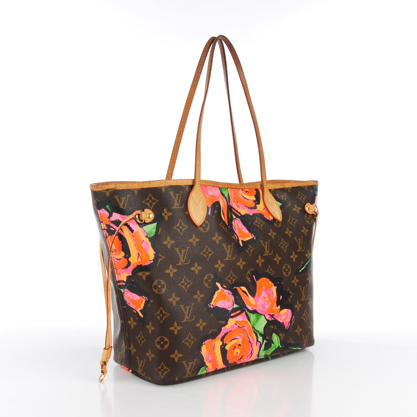 Monogram Roses Neverfull MM