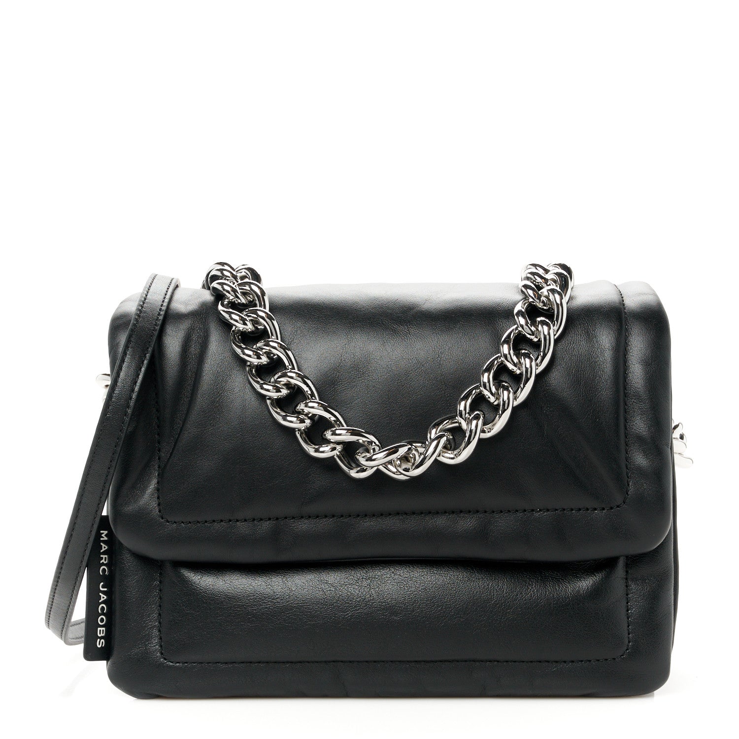 Marc Jacobs Lambskin The Pillow Bag Black 1 of 12