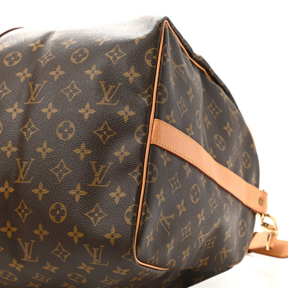 Louis Vuitton Monogram Keepall Bandouliere 55 10 of 13