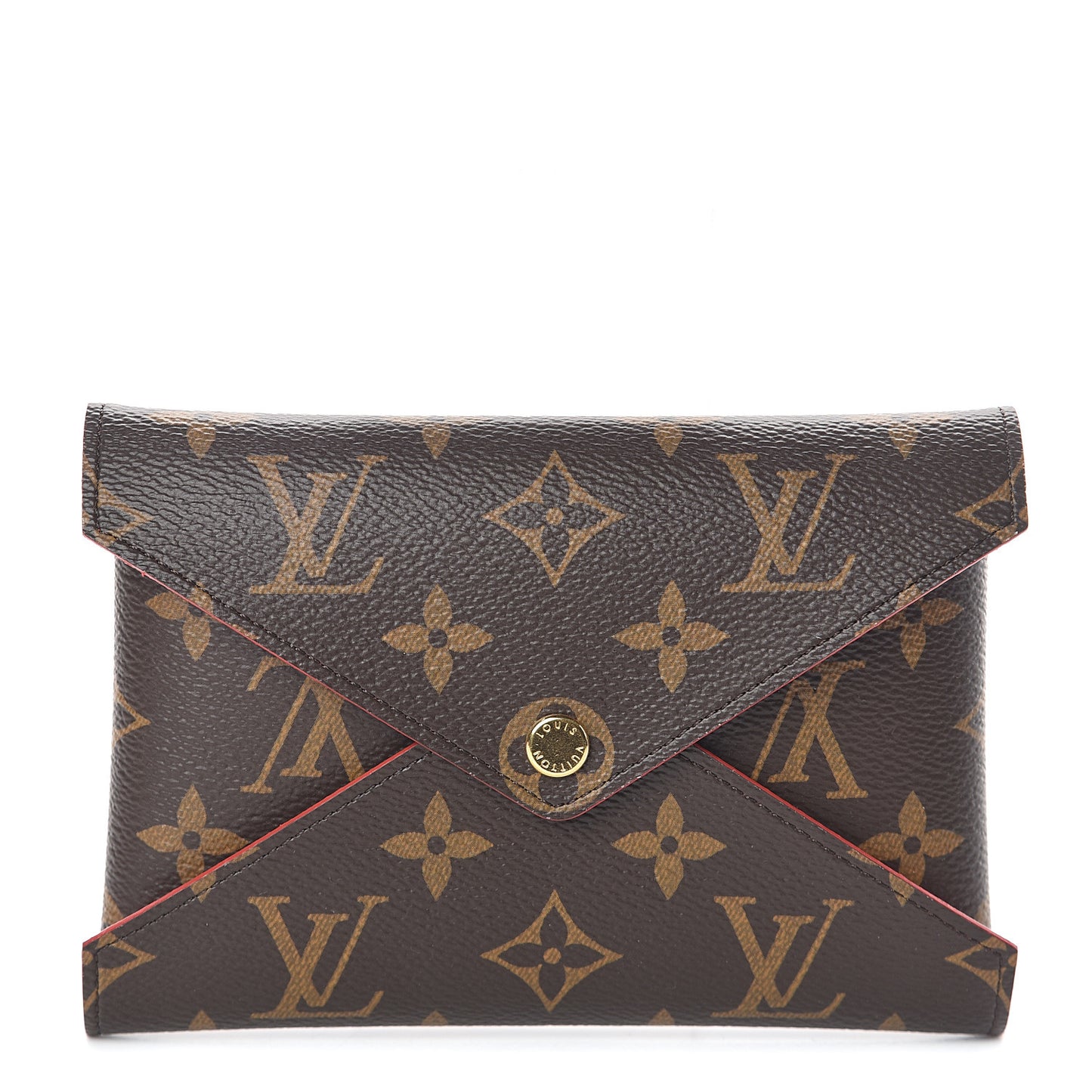 Monogram Medium Kirigami Pochette Insert Coquelicot