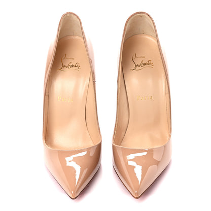 Christian Louboutin Patent So Kate 120 Pumps 38.5 Nude 2 of 10
