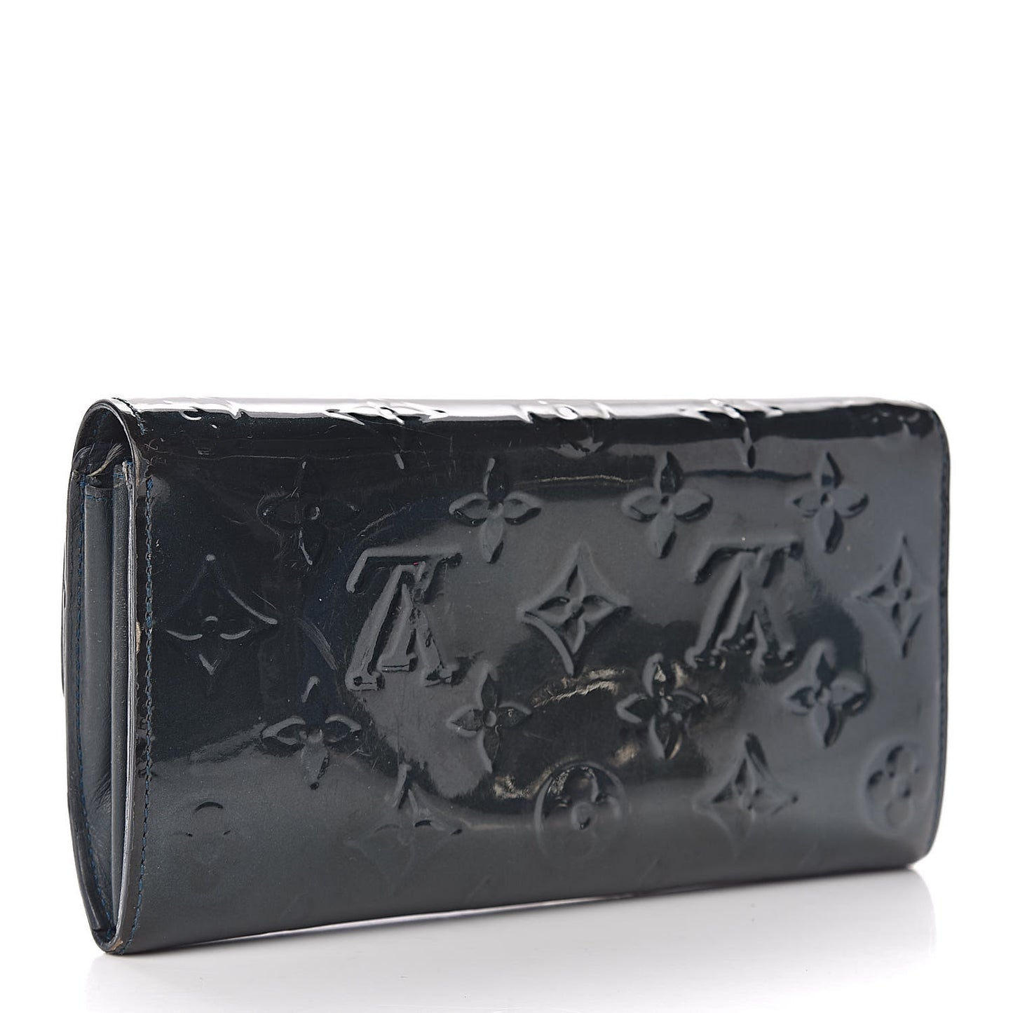 Vernis Sarah Wallet Blue Nuit