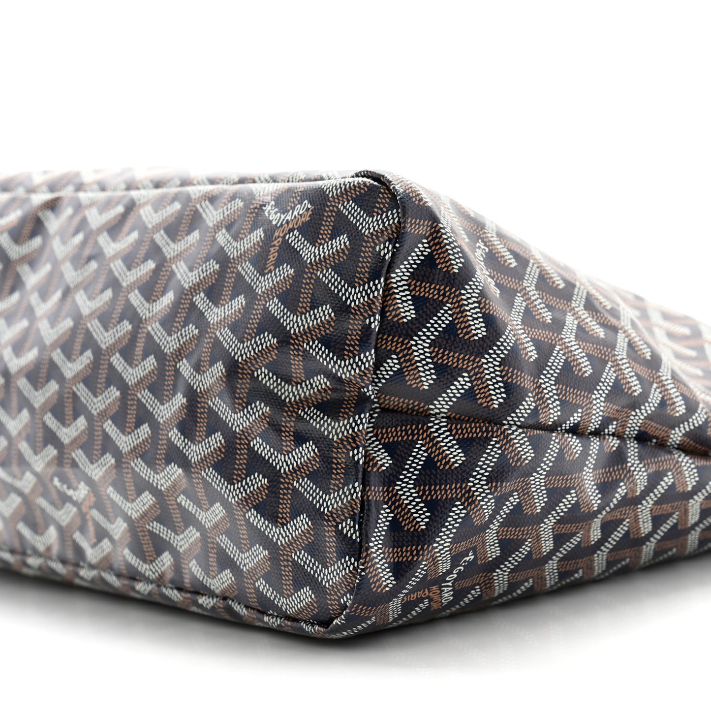 Goyardine Boheme Hobo Navy Blue