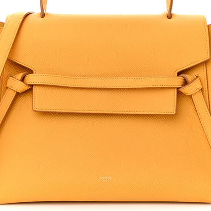 Celine Grained Calfskin Mini Belt Bag Amber 9 of 12