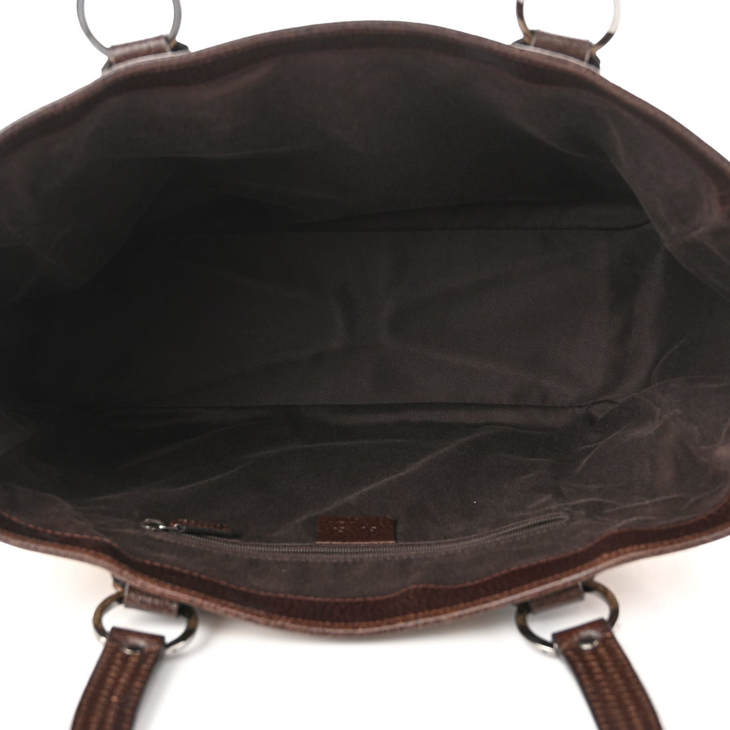 Monogram Large Tote Dark Brown