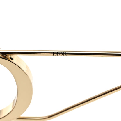 Christian Dior Metal Square 30 Montaigne S7U Sunglasses Gold 6 of 7