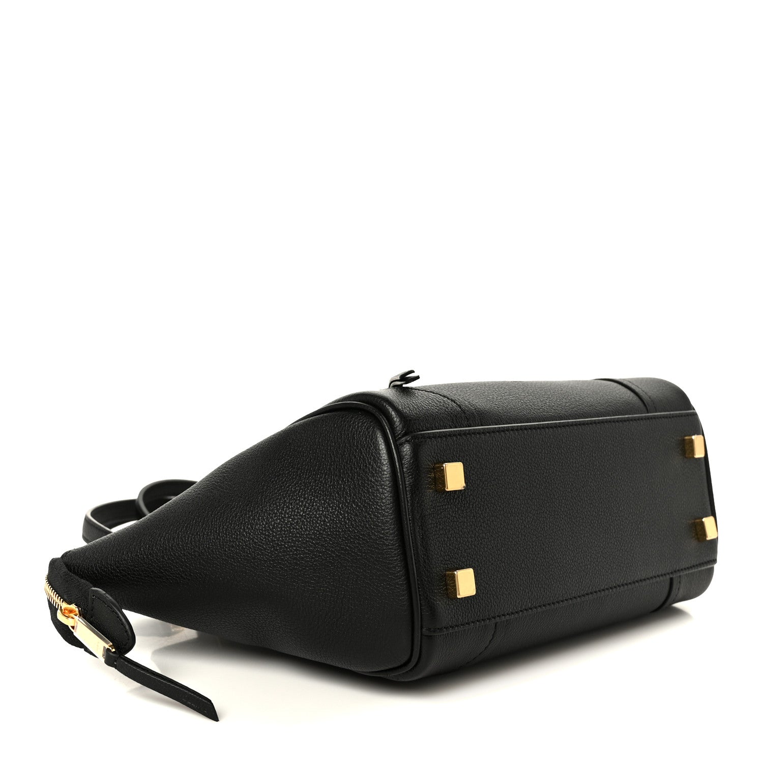 Celine Grained Calfskin Little New Luggage Black 4 of 11