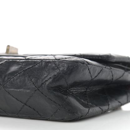 Chanel Aged Calfskin Quilted 2.55 Reissue 224 Flap Black 9 of 18