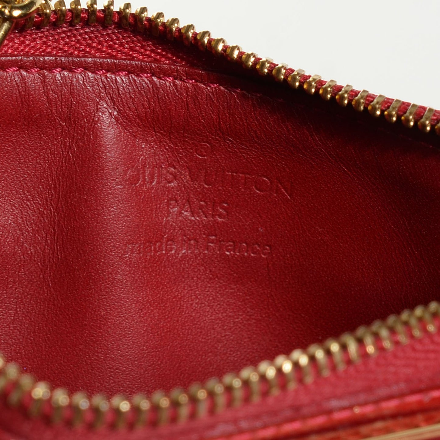 Vernis Key Pouch Pomme D'Amour