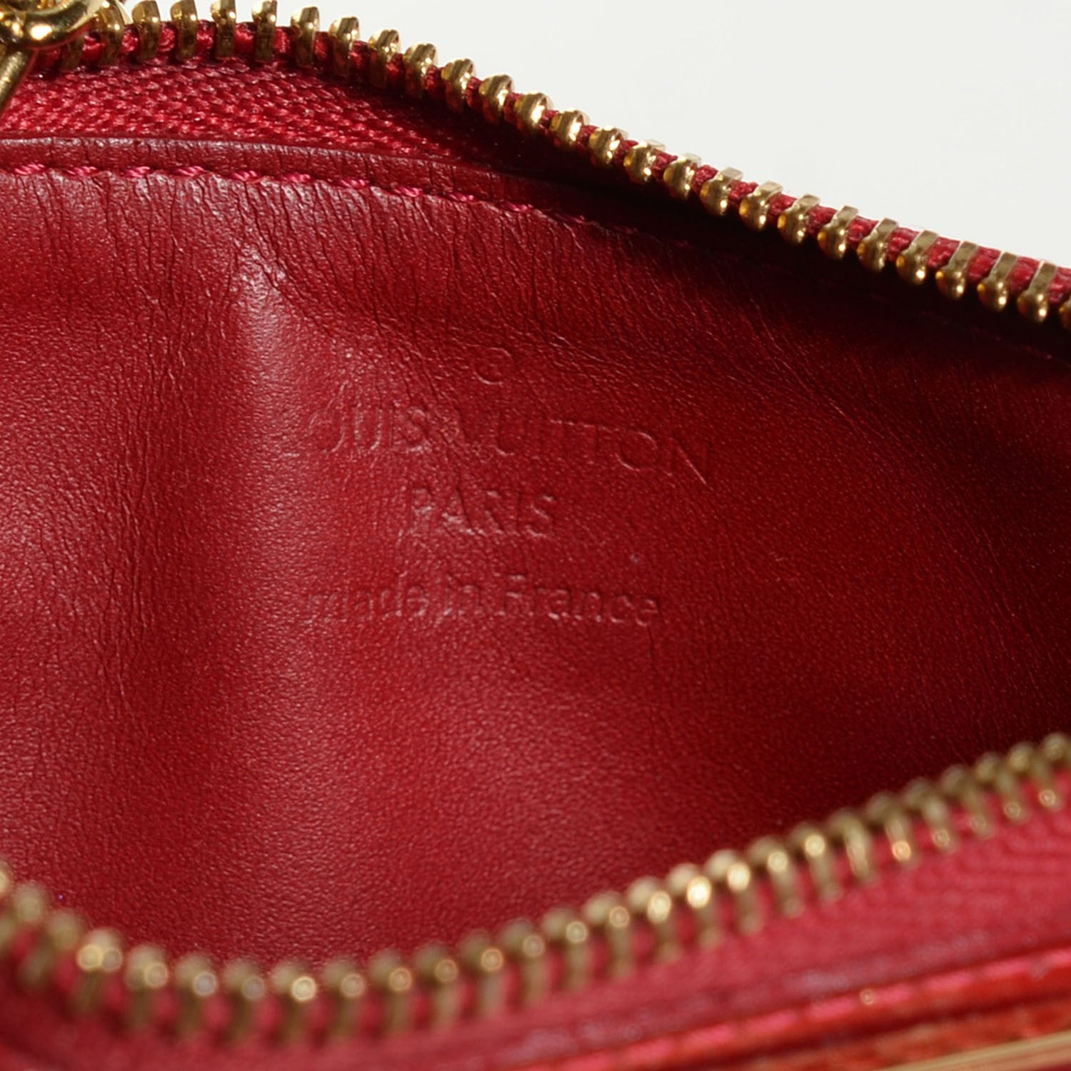 Louis Vuitton Vernis Key Pouch Pomme D'Amour 7 of 8