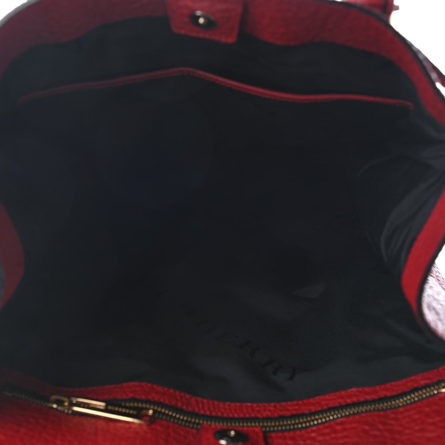 Heritage Grain Medium Woodbury Tote Military Red
