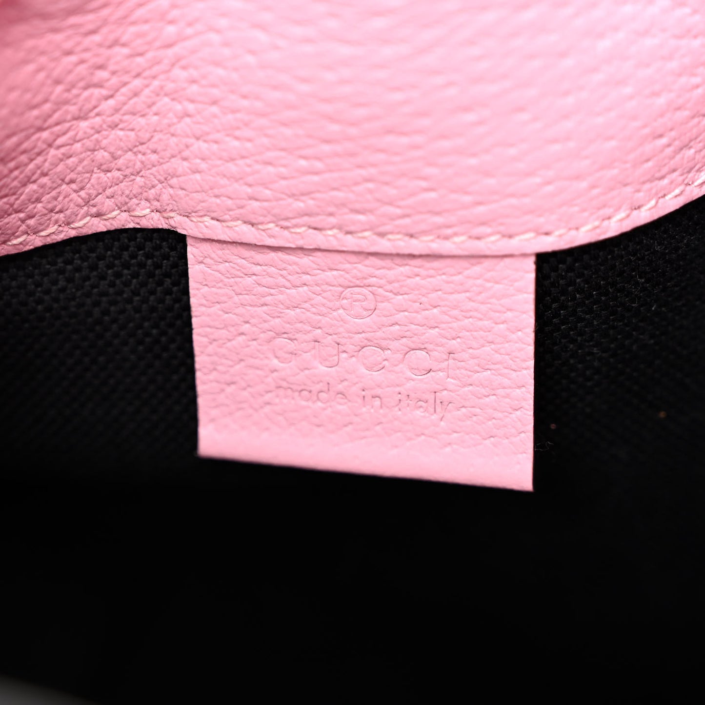 GG Supreme Monogram Psychedelic Bucket Bag Black Multicolor Sugar Pink