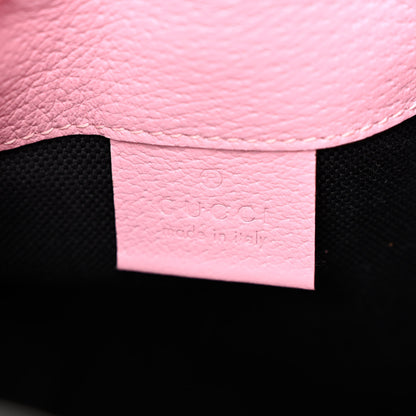 Gucci GG Supreme Monogram Psychedelic Bucket Bag Black Multicolor Sugar Pink 6 of 9