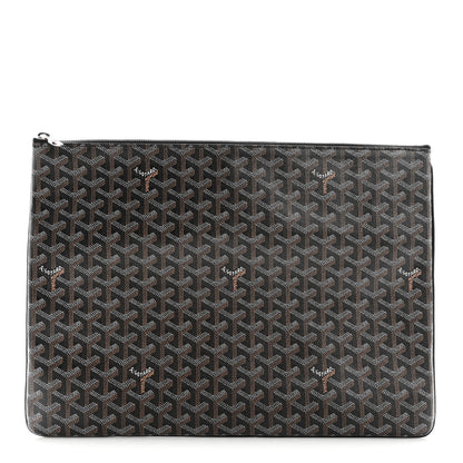Goyard Goyardine Senat Pochette GM Black 1 of 8