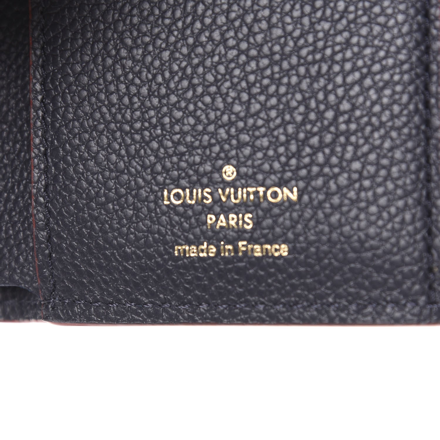 Louis Vuitton Empreinte Victorine Wallet Marine Rouge 5 of 7