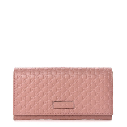 Gucci Soft Microguccissima Continental Wallet Soft Pink 1 of 13