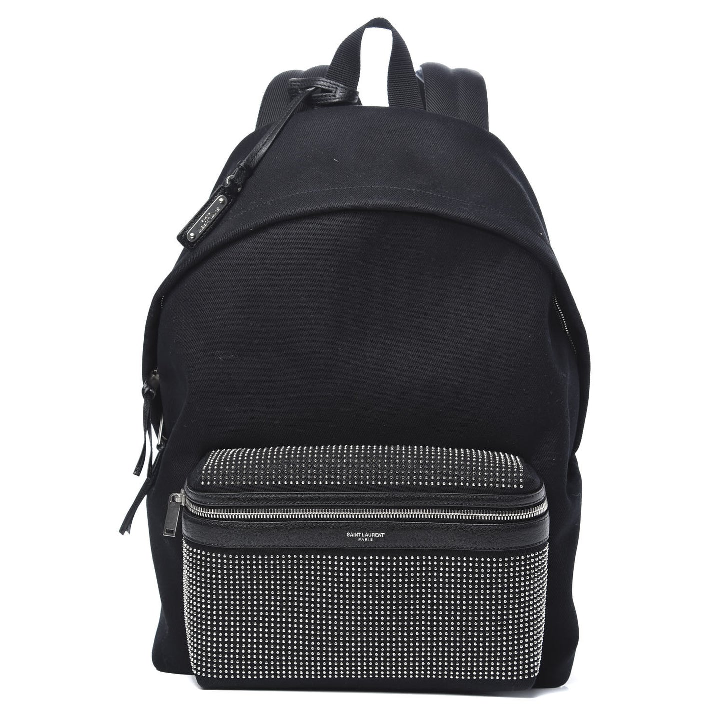 Canvas City Studded Backpack Black