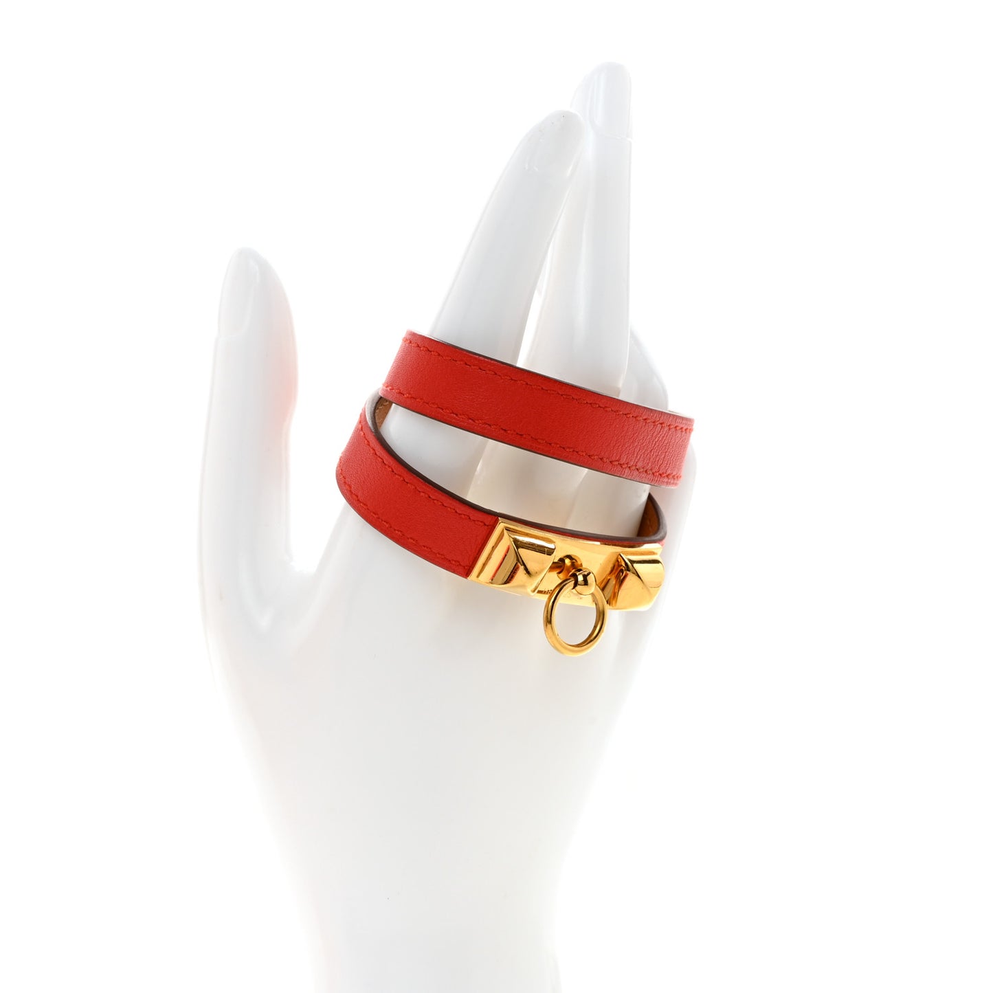 Swift Rivale Double Tour Bracelet XS Rouge Casaque