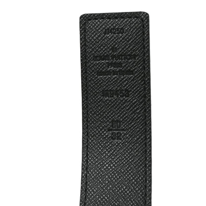 Louis Vuitton Calfskin Monogram 30mm LV Initiales Reversible Belt 80 32 Black 3 of 6