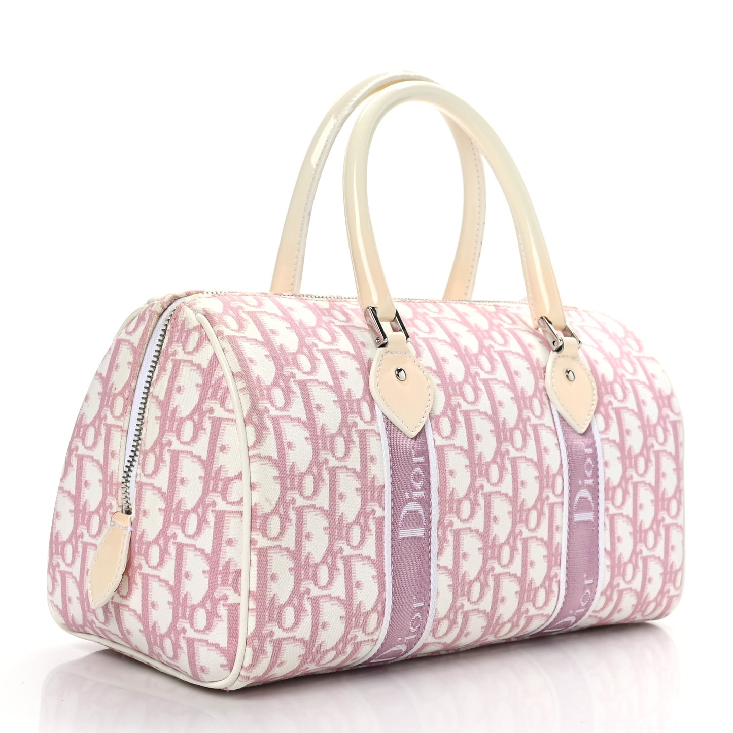 Monogram Girly Boston Pink