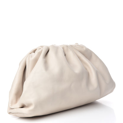 Bottega Veneta Smooth Butter Calf The Pouch Oversized Clutch Mist 3 of 10