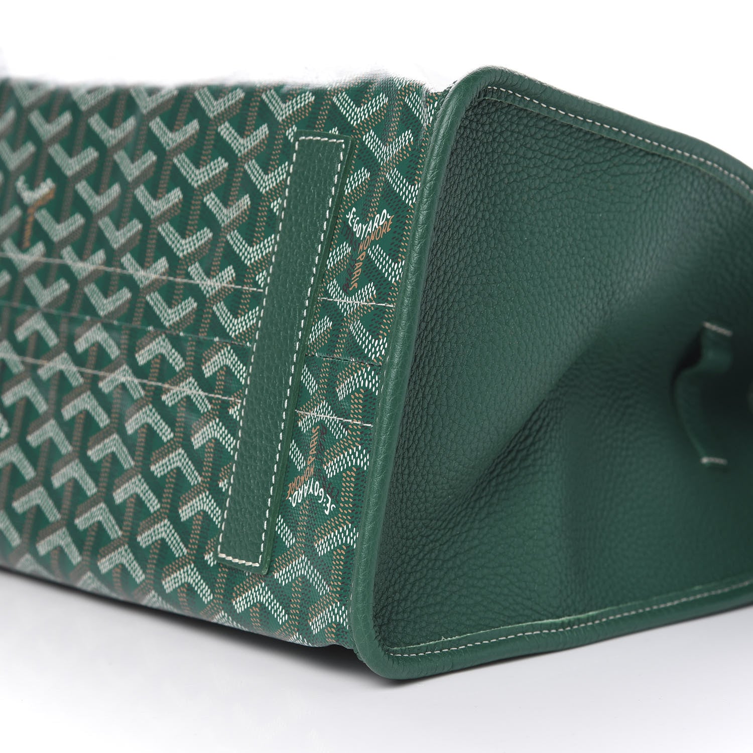 Goyard Goyardine Sac Hardy Pet Carrier PM Green 9 of 10