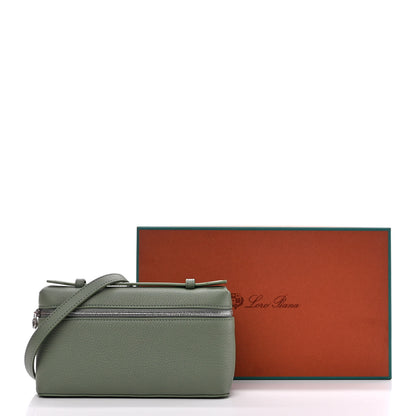 Loro Piana Grained Calfskin L19 Extra Pocket Pouch Sage Brush Leaves 10 of 10