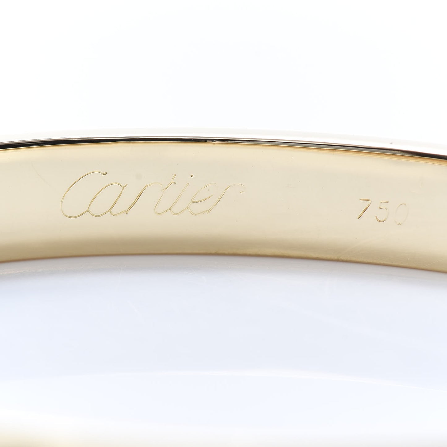 18K Yellow Gold LOVE Bracelet 16