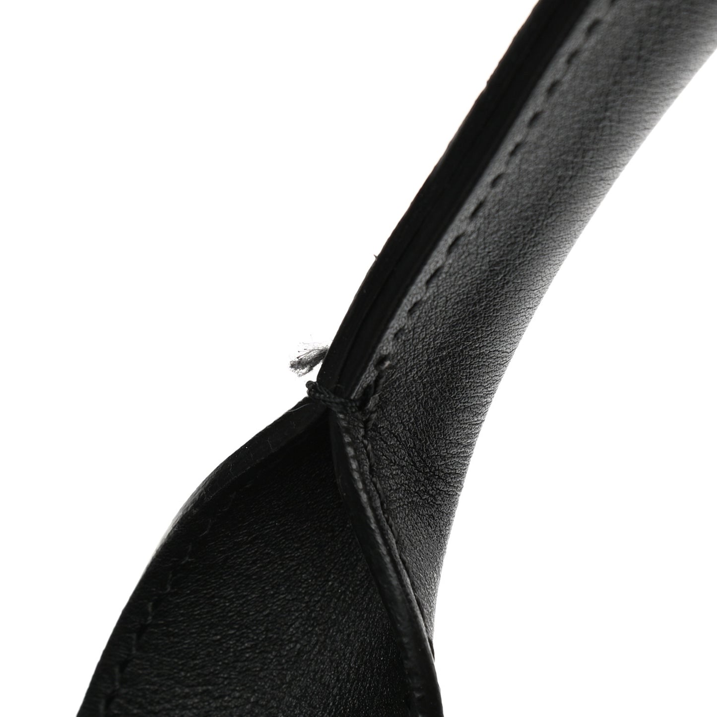 Woven Straw Raffia Medium Deauville Tote Black