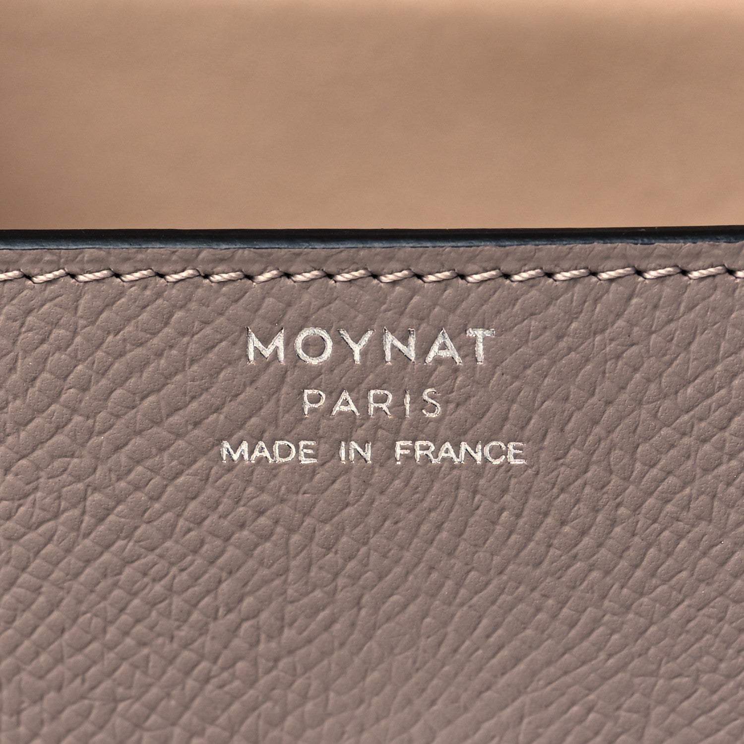 Moynat Carat Calfskin Gabrielle PM Tourterelle 6 of 10