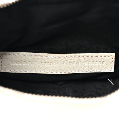 Balenciaga Agneau Arena Le Cagole Shoulder Bag XS Optic White 7 of 18