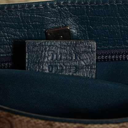 Gucci GG Plus Monogram Flat Vertical Tote Blue 7 of 7