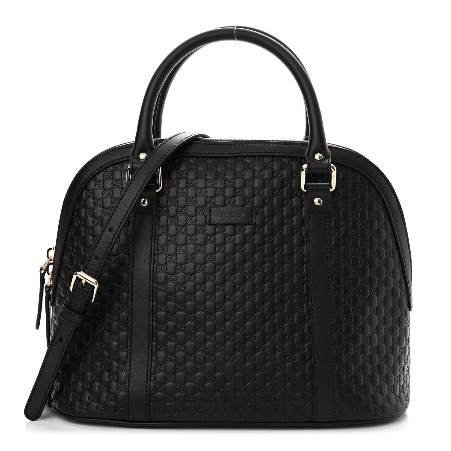 Gucci Microguccissima Medium Dome Bag Black 1 of 10