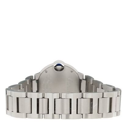 Cartier Stainless Steel Diamond Bezel 28mm Ballon Bleu De Cartier Quartz Watch 2 of 4
