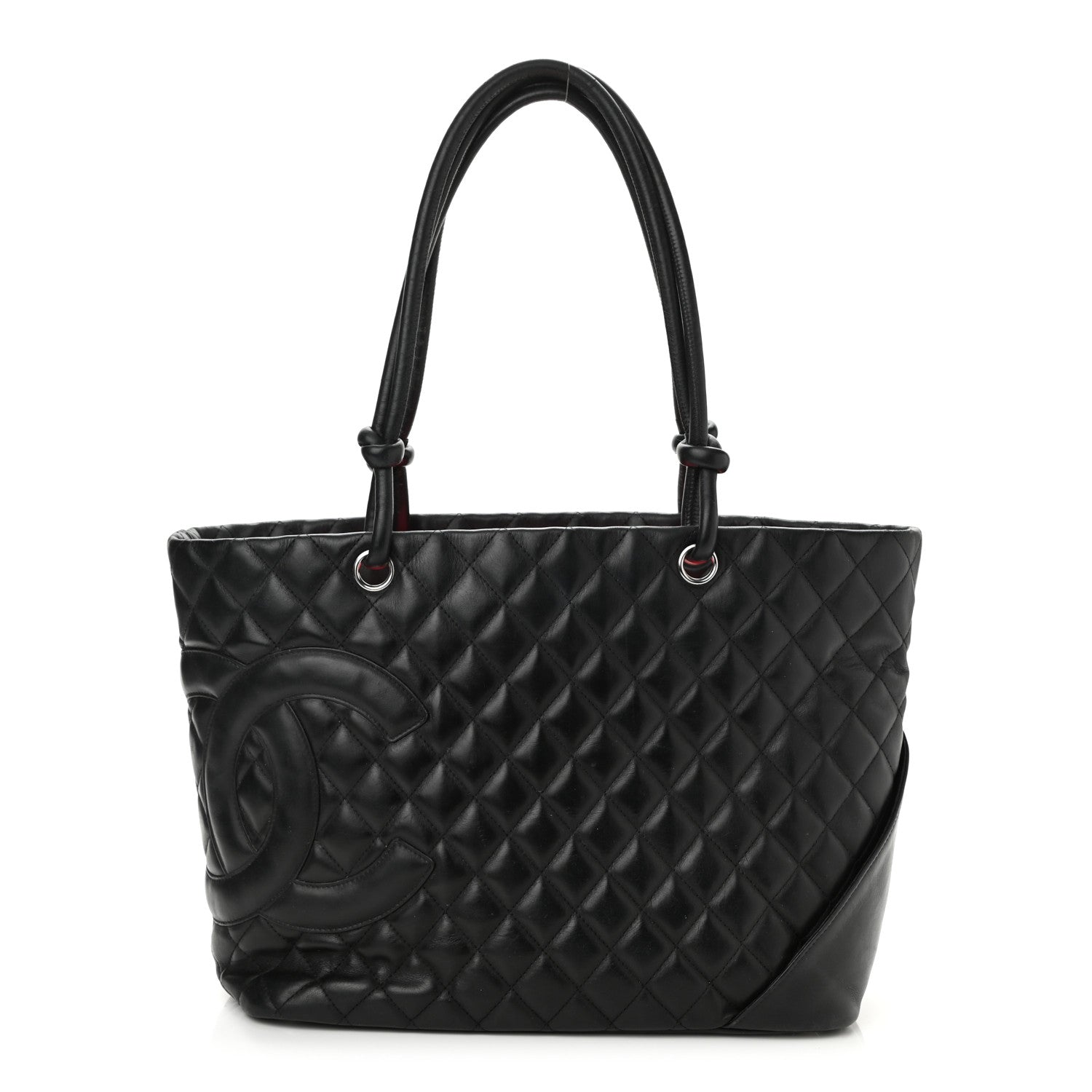 Chanel Calfskin Quilted Large Cambon Tote Black 1 of 8