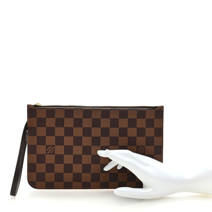 Louis Vuitton Damier Ebene Neverfull MM GM Pochette 2 of 6