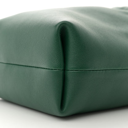 Valentino Garavani Nappa Mini Vlogo Pouf Bucket Bag Amazon Green 10 of 11